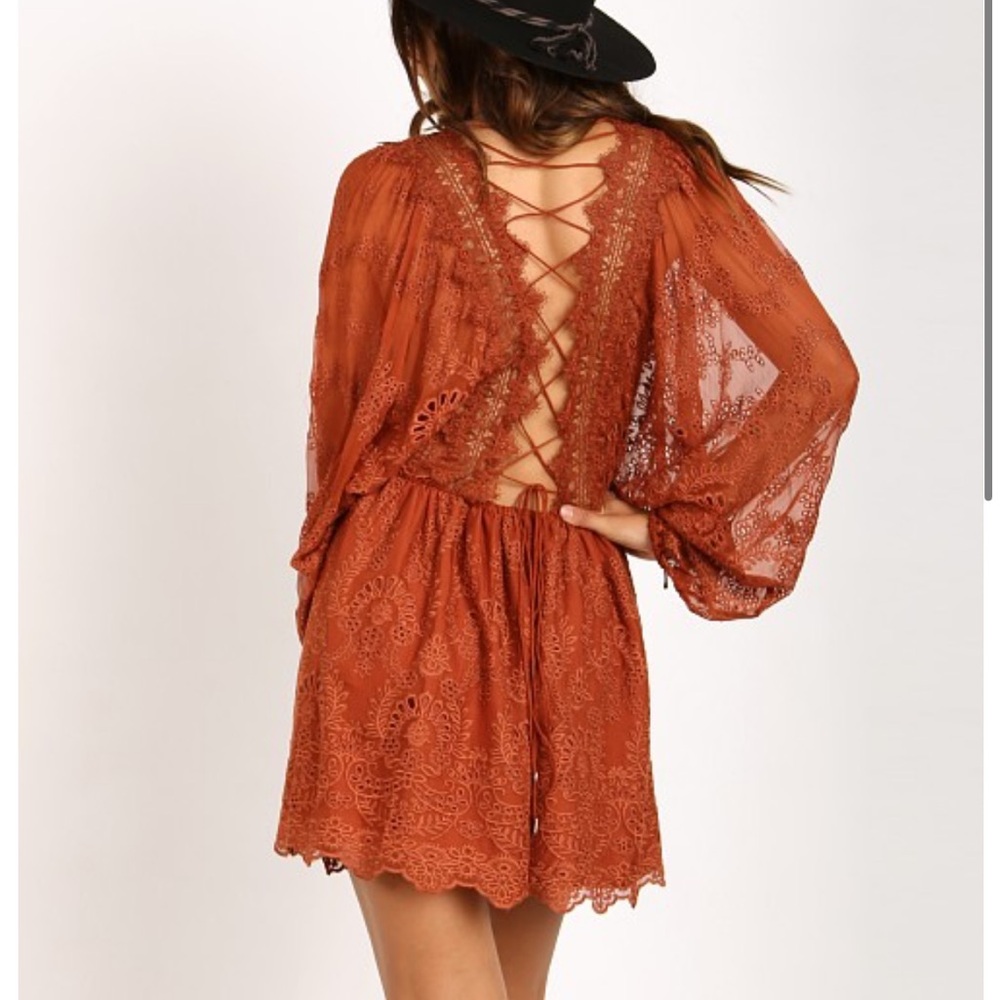 Zimmermann Alchemy Twine Embroidered Mini Dress